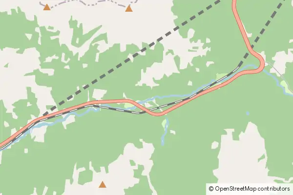 Karte Glacier National Park of Canada