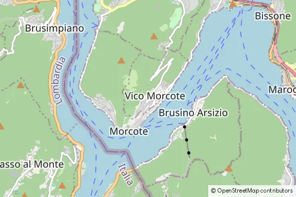 Karte Vico Morcote