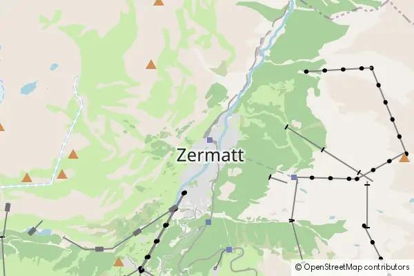 Karte Zermatt