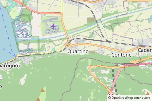 Karte Quartino