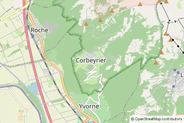 Karte Corbeyrier