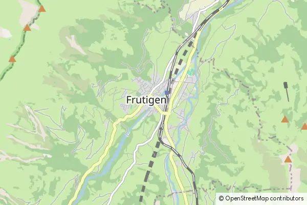 Karte Frutigen