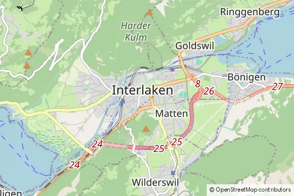 Karte Interlaken