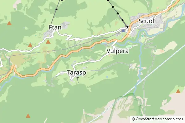 Karte Tarasp