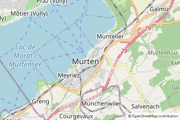 Karte Murten