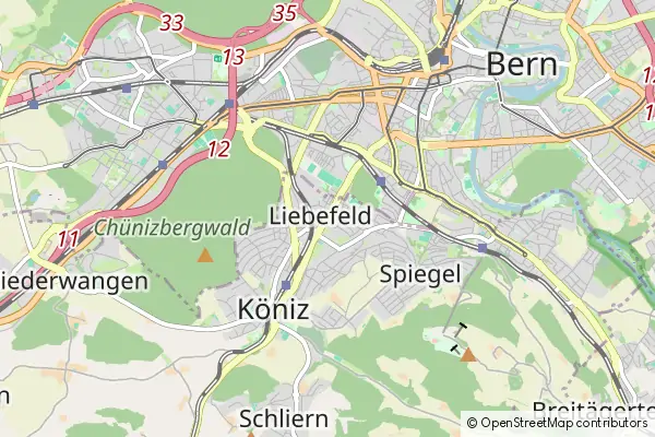 Karte Liebefeld