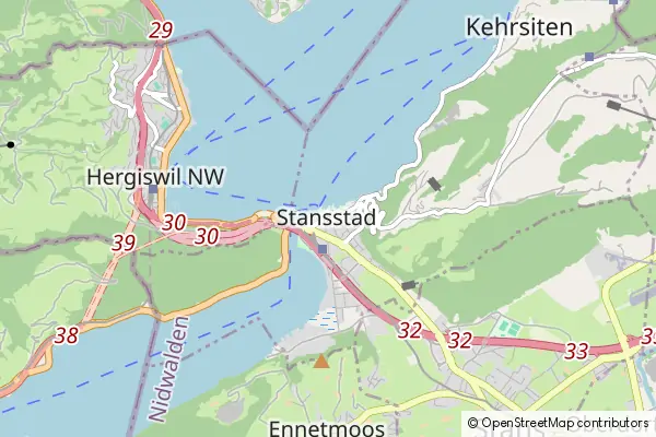 Karte Stansstad