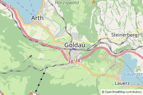 Karte Goldau