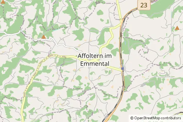 Karte Affoltern im Emmental