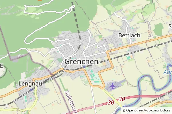 Karte Grenchen