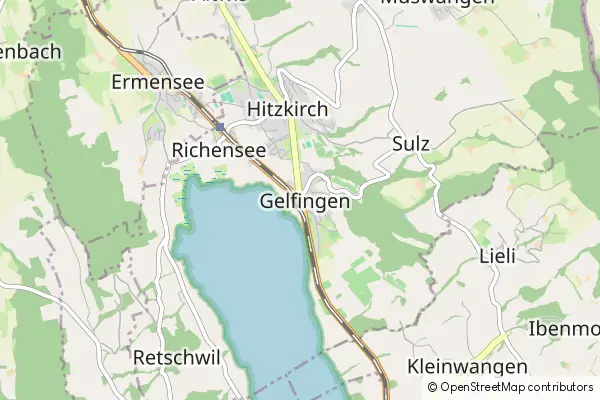 Karte Gelfingen