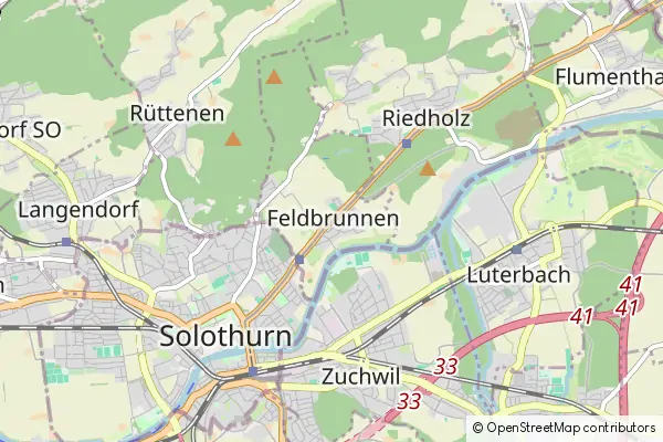 Karte St Niklaus-Feldbrunnen