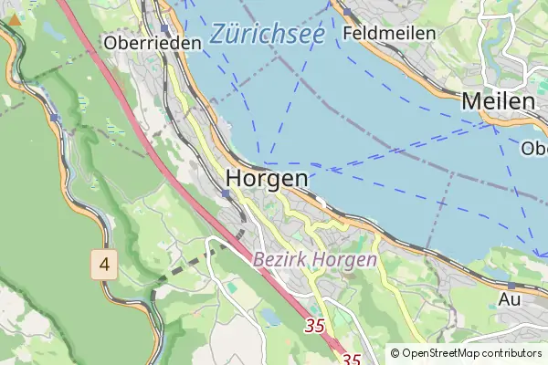 Karte Horgen