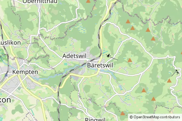 Karte Bäretswil