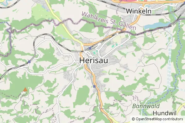 Karte Herisau