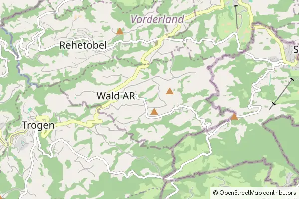 Karte Wald