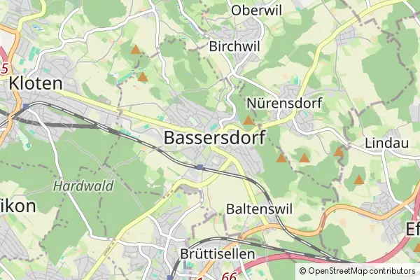 Karte Bassersdorf