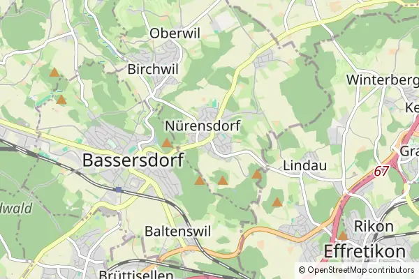 Karte Nuerensdorf