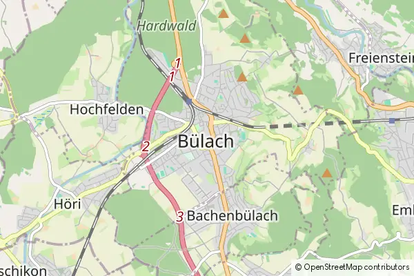 Karte Buelach