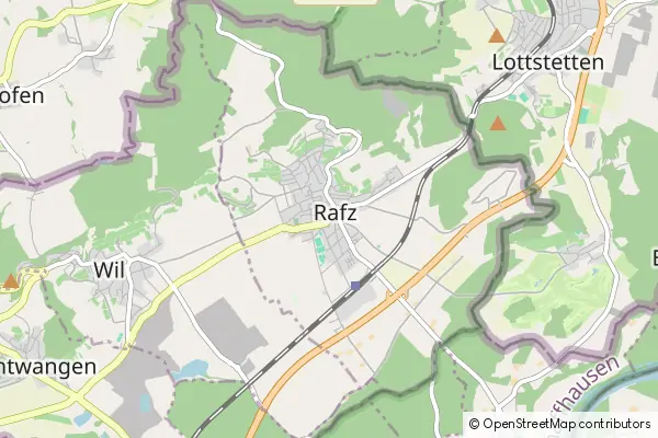 Karte Rafz