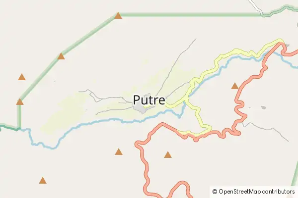 Karte Putre