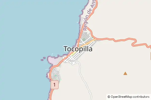 Karte Tocopilla