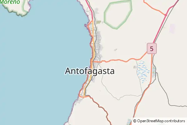 Karte Antofagasta