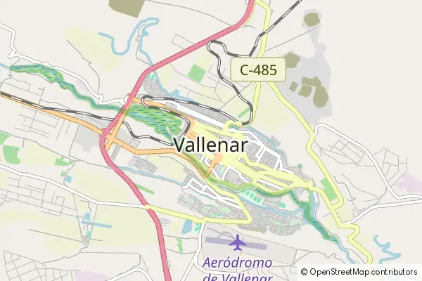 Karte Vallenar