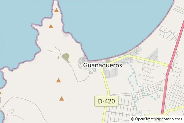Karte Guanaqueros
