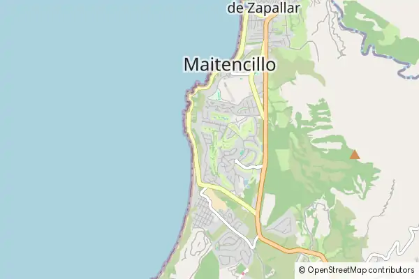 Karte Maitencillo