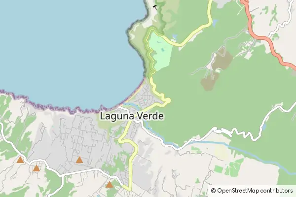 Karte Laguna Verde