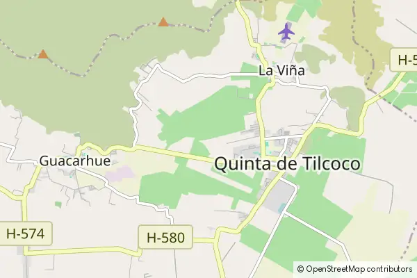 Karte Quinta de Tilcoco