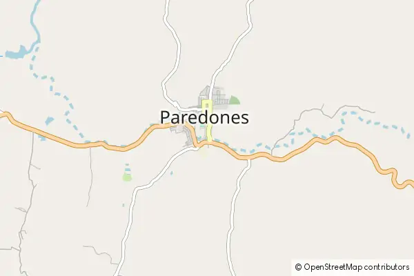 Karte Paredones