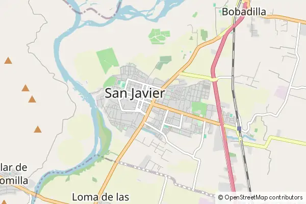 Karte San Javier