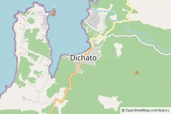 Karte Dichato