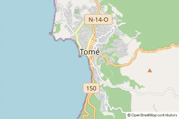 Karte Tomé