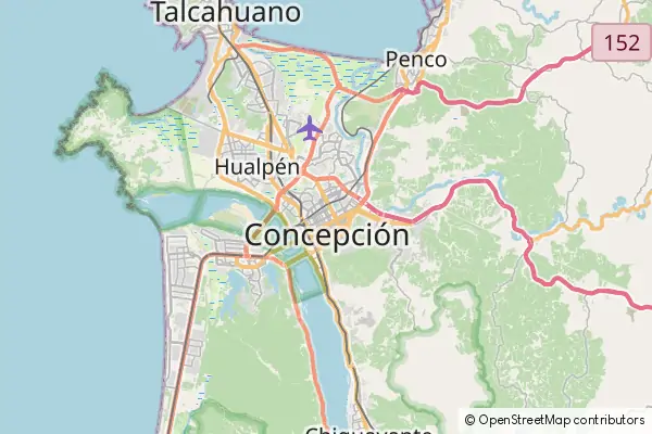 Karte Concepción