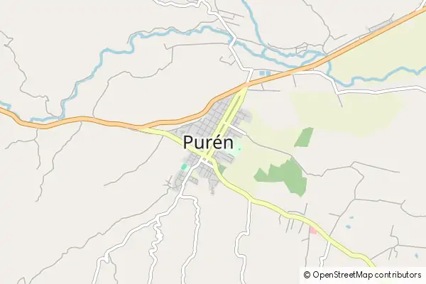 Karte Purén