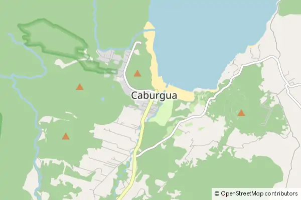 Karte Caburgua