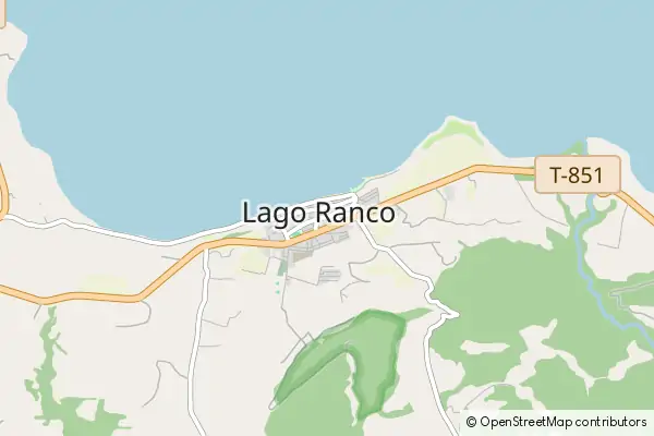 Karte Lago Ranco