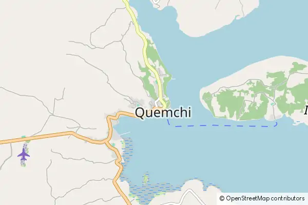 Karte Quemchi