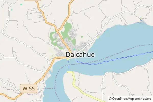 Karte Dalcahue