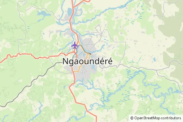 Karte Ngaoundéré