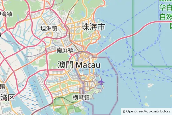 Karte Macao