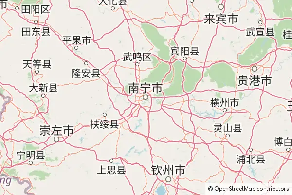 Karte: Nanning • © OpenStreetMap contributors Karte Nanning