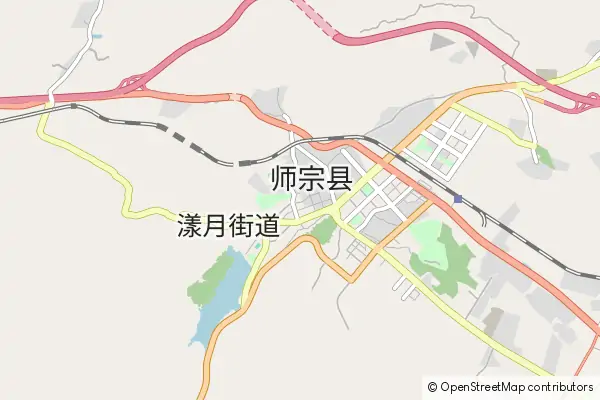 Karte Shizong County