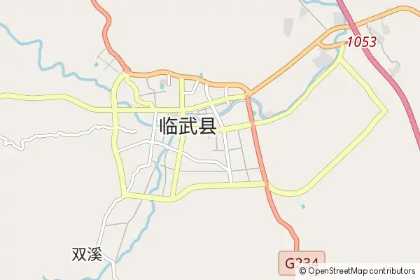 Karte Linwu County