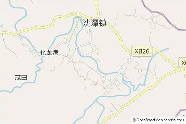 Karte Xintian County