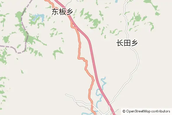 Karte Yanting County