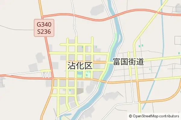 Karte Zhanhua County